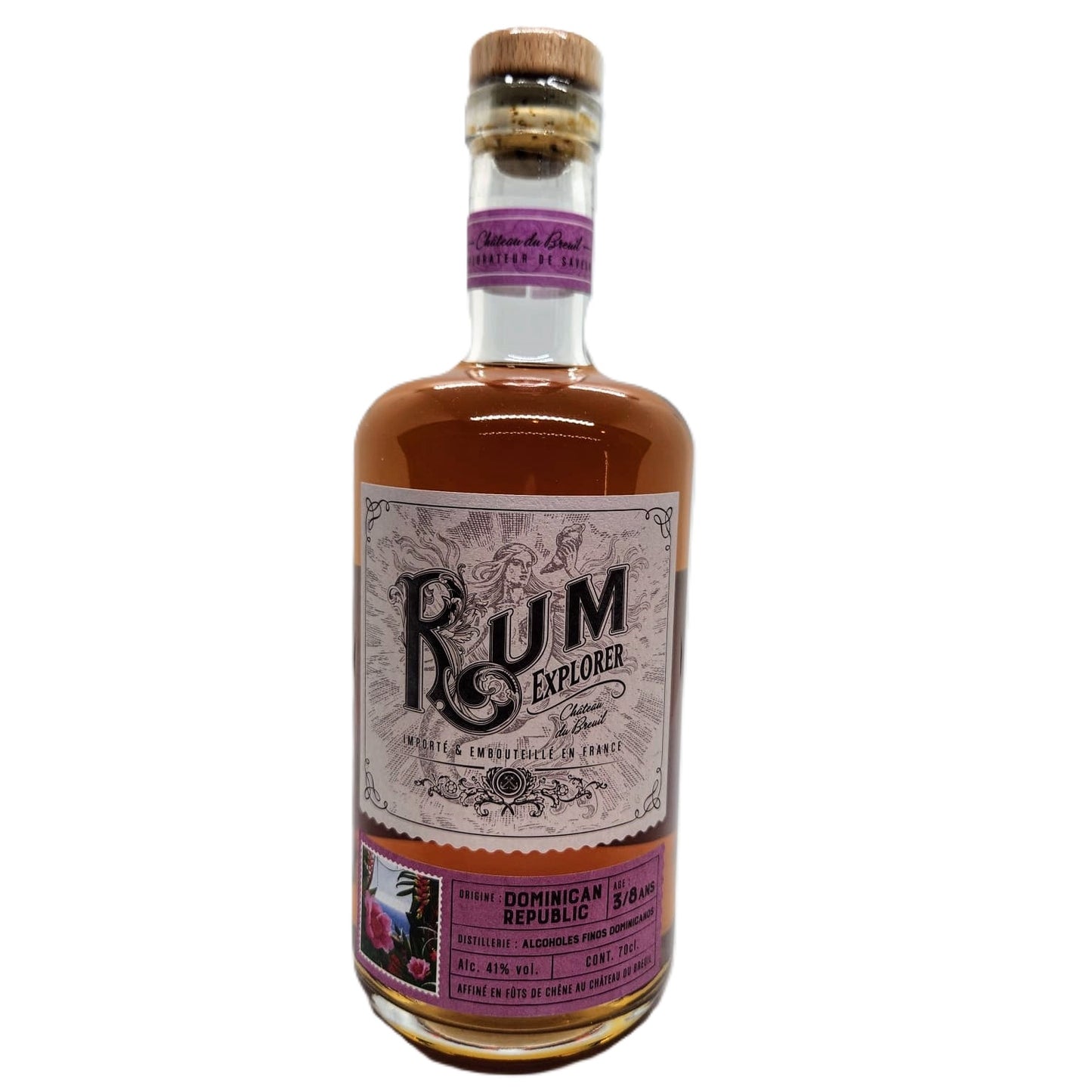 Chateau du Breuil Dominicano Explorer Rum 41% Vol. 0,7l im Geschenkkarton