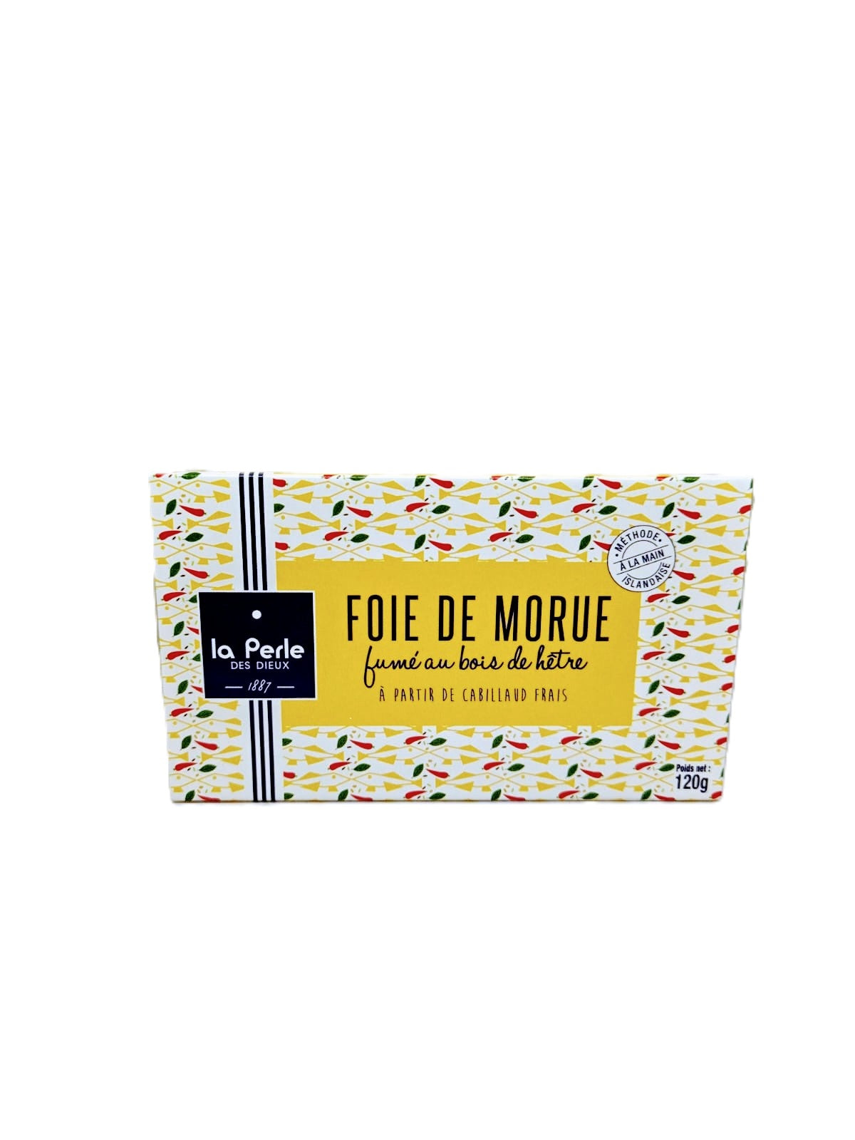 La Perle des Dieux Foie de Morue (Dorschleber) 120 g