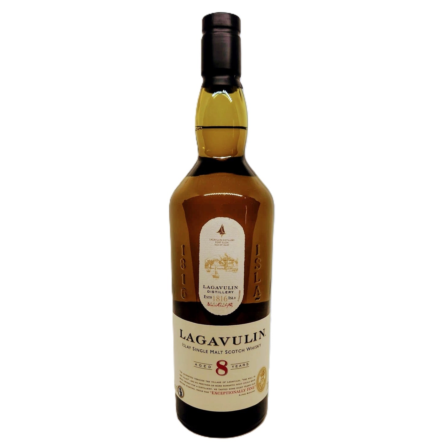 Lagavulin 8 Years Old Single Malt Whisky 48% Vol. 0,7l in Geschenkbox