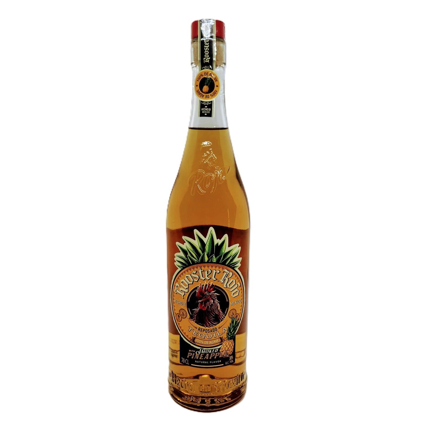Rooster Rojo Añejo Tequila 100% de Agave Smoked Pineapple 38% Vol. 0,7l