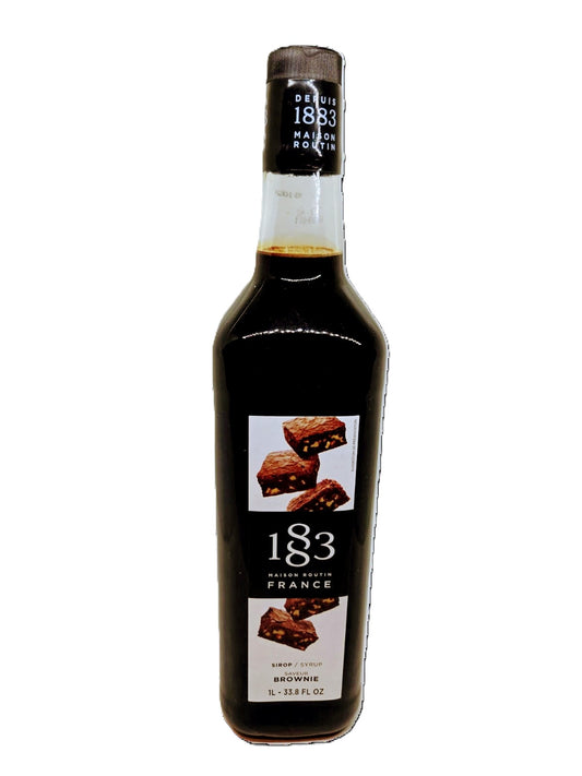 1883 Maison Routin France Brownie Sirup 1l