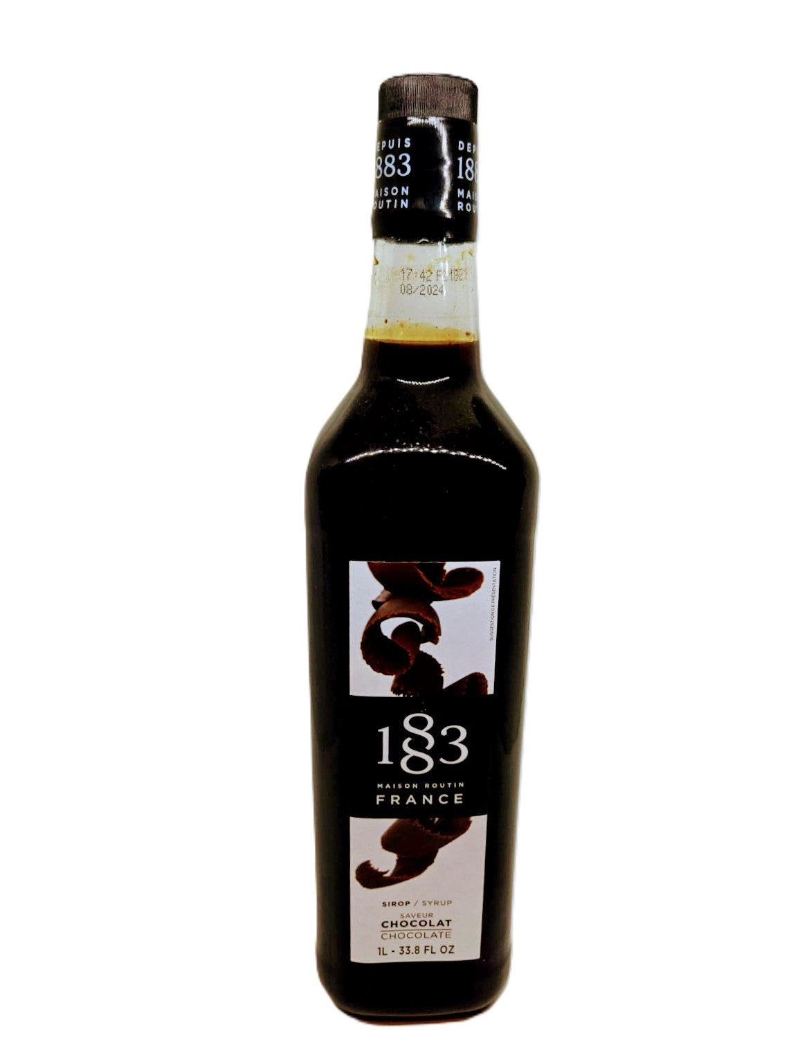 1883 Maison Routin France Chocolat Chocolate Sirup 1l