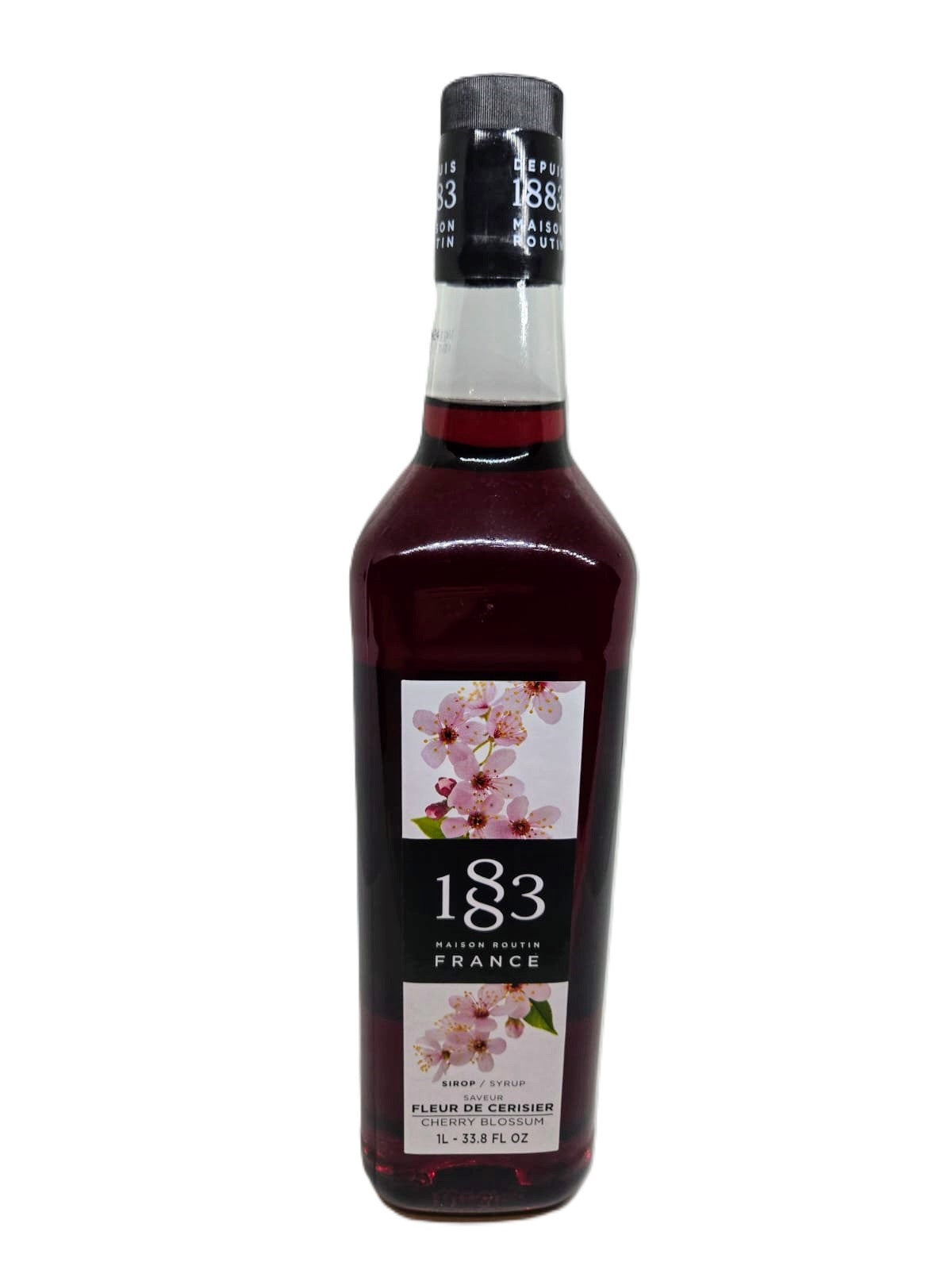 1883 Maison Routin France Fleur de Cerisier Cherry Blossum Sirup 1l