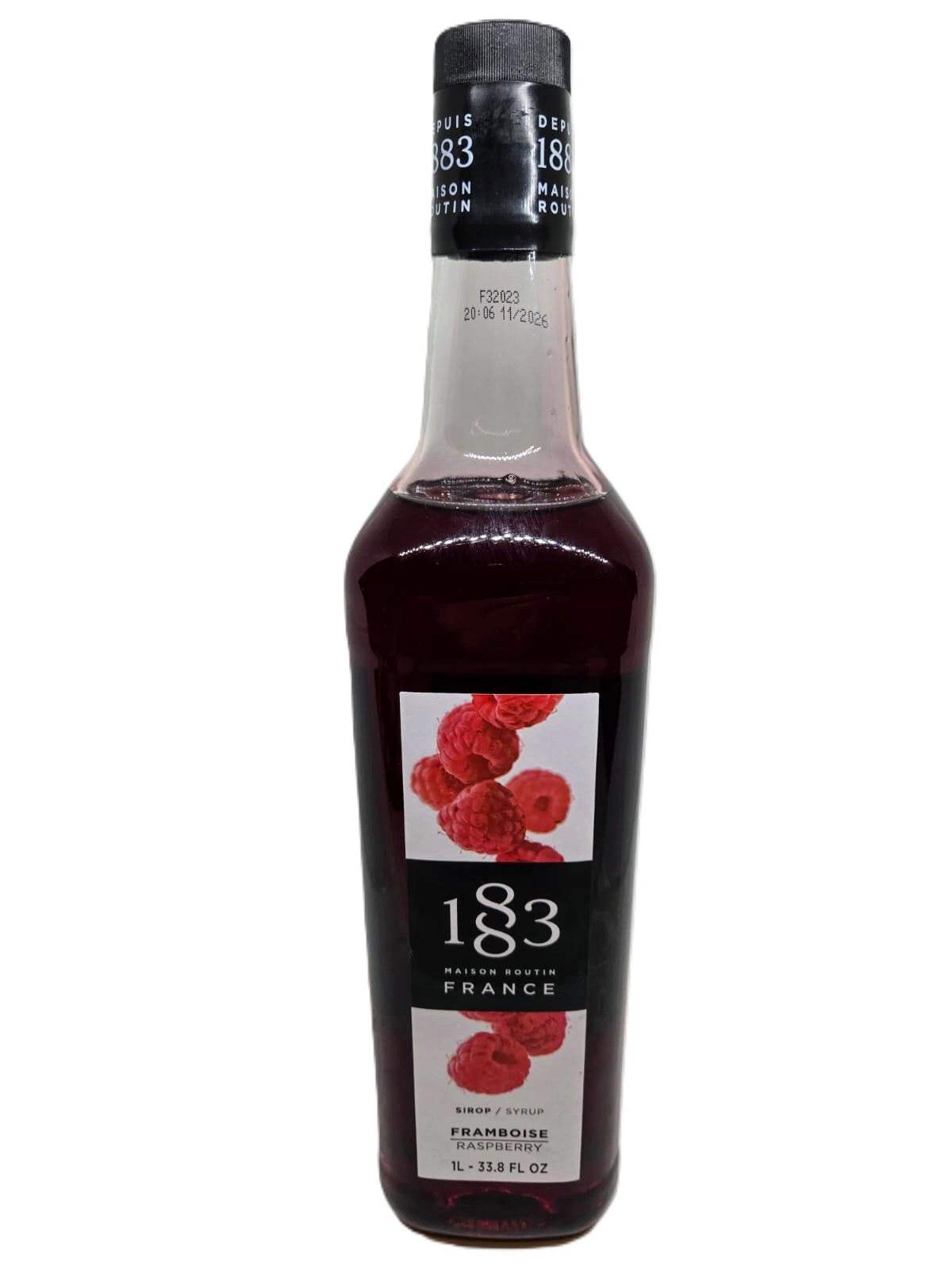 1883 Maison Routin France Framboise Raspberry Sirup 1l