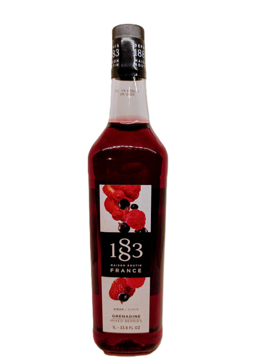 1883 Maison Routin France Grenadine Mixed Berries Sirup 1l