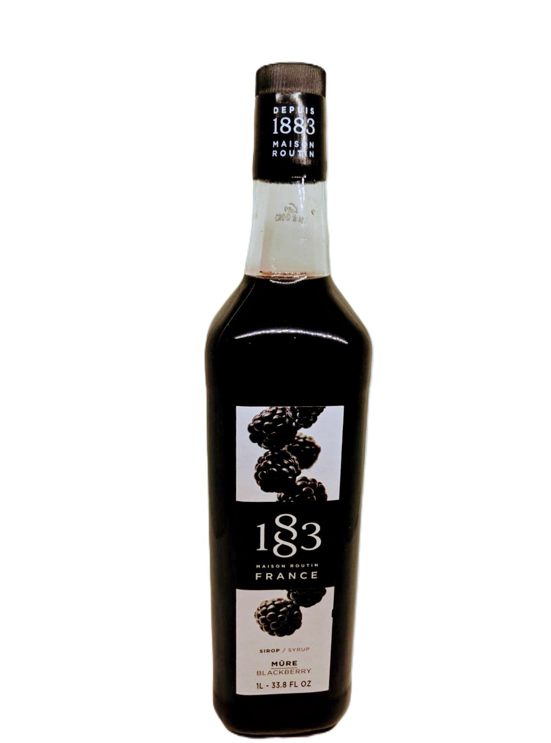 1883 Maison Routin France Mùre Blackberry Brombeere Sirup 1l