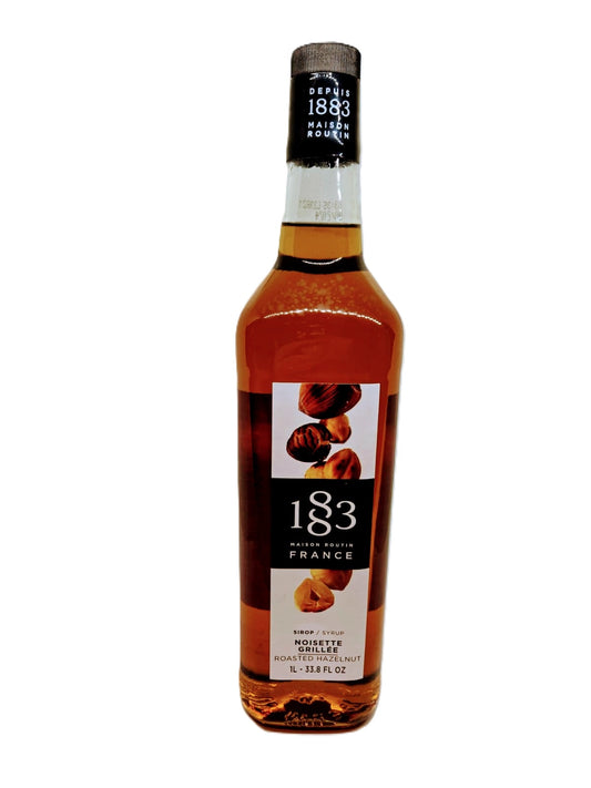 1883 Maison Routin France Noisette Grillèe Roasted Hazelnut Sirup 1l