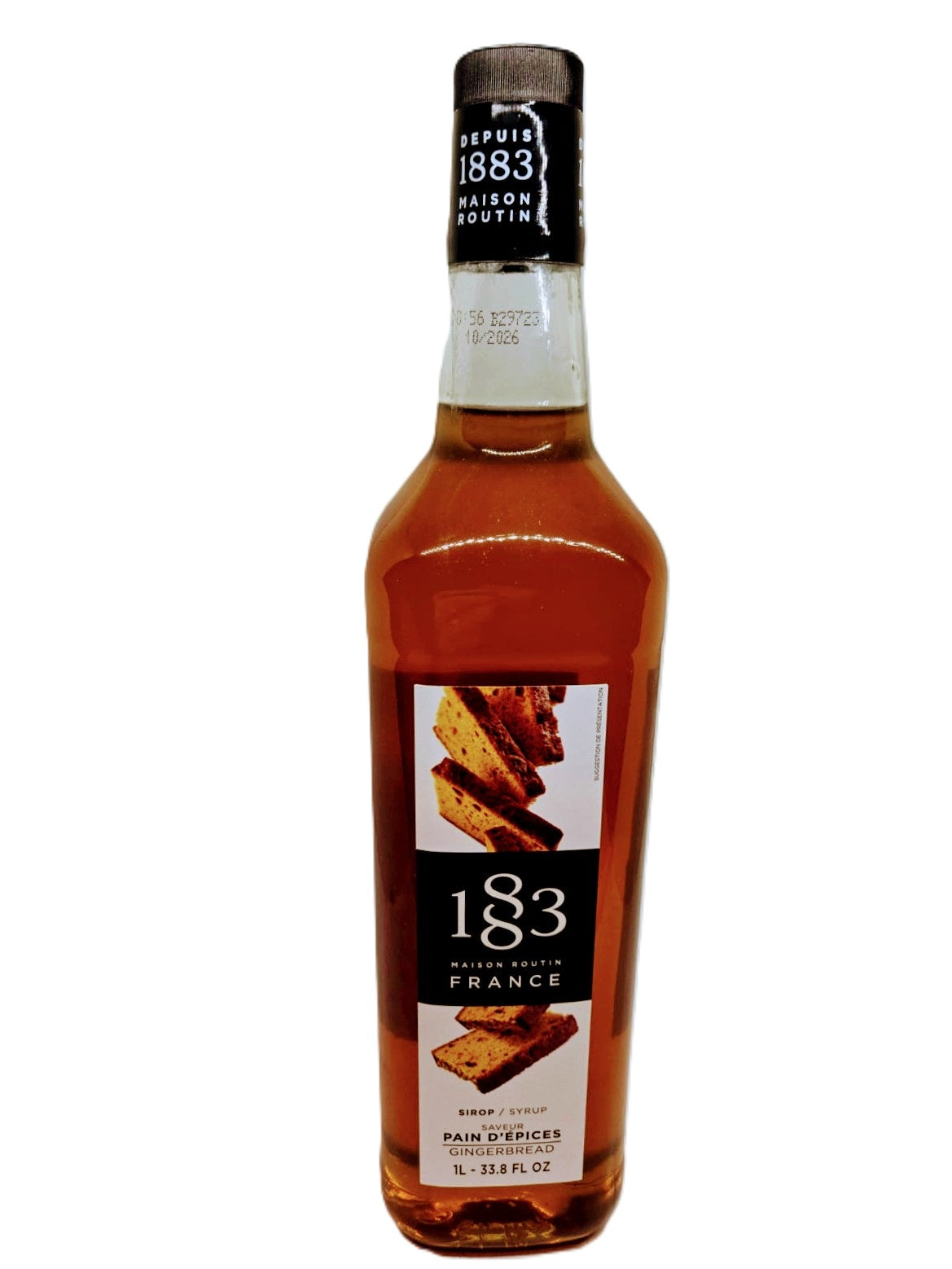 1883 Maison Routin France Pain d`Epices Gingerbread Sirup 1l