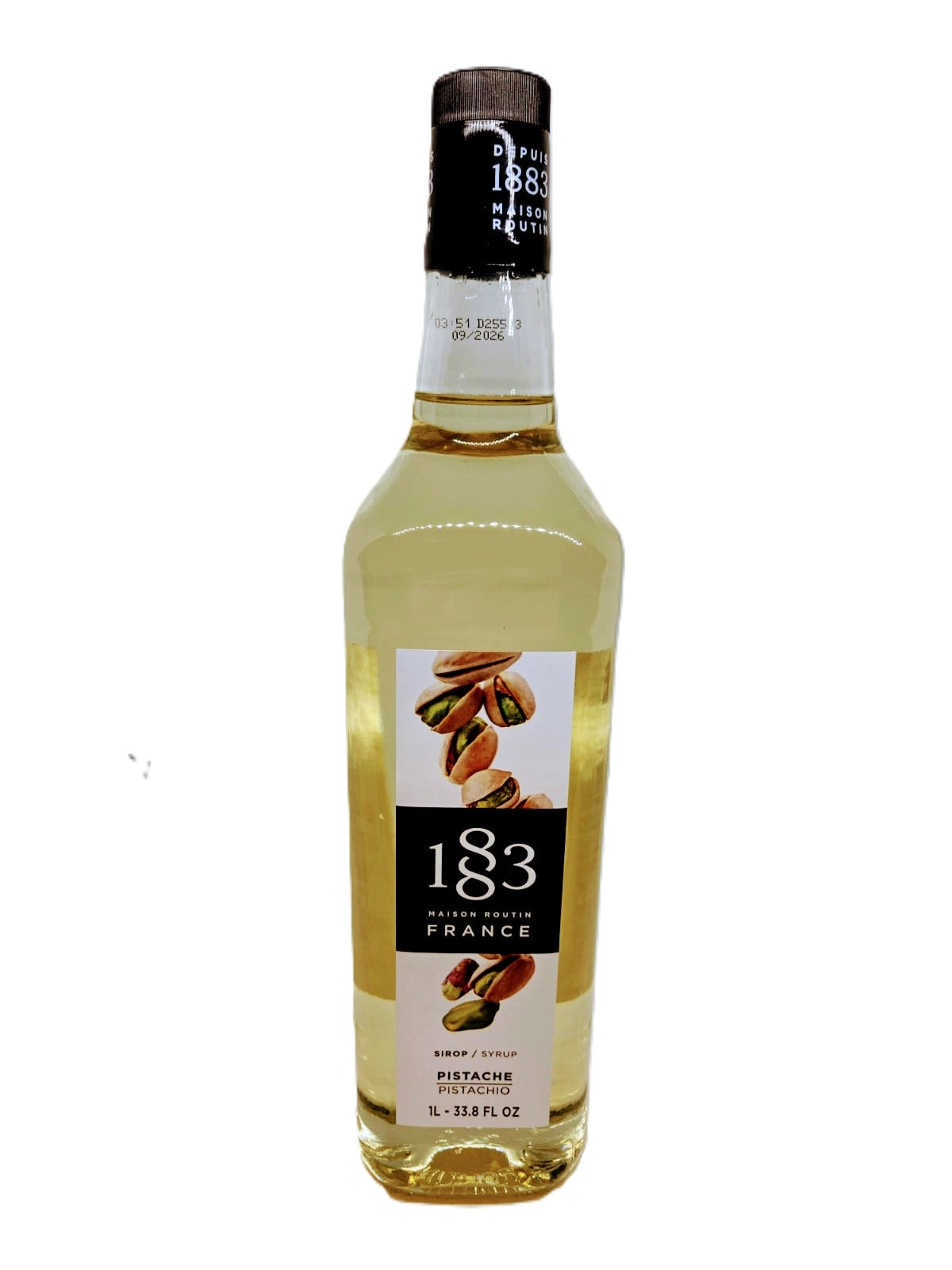 1883 Maison Routin France Pistache Pistachio Sirup 1l