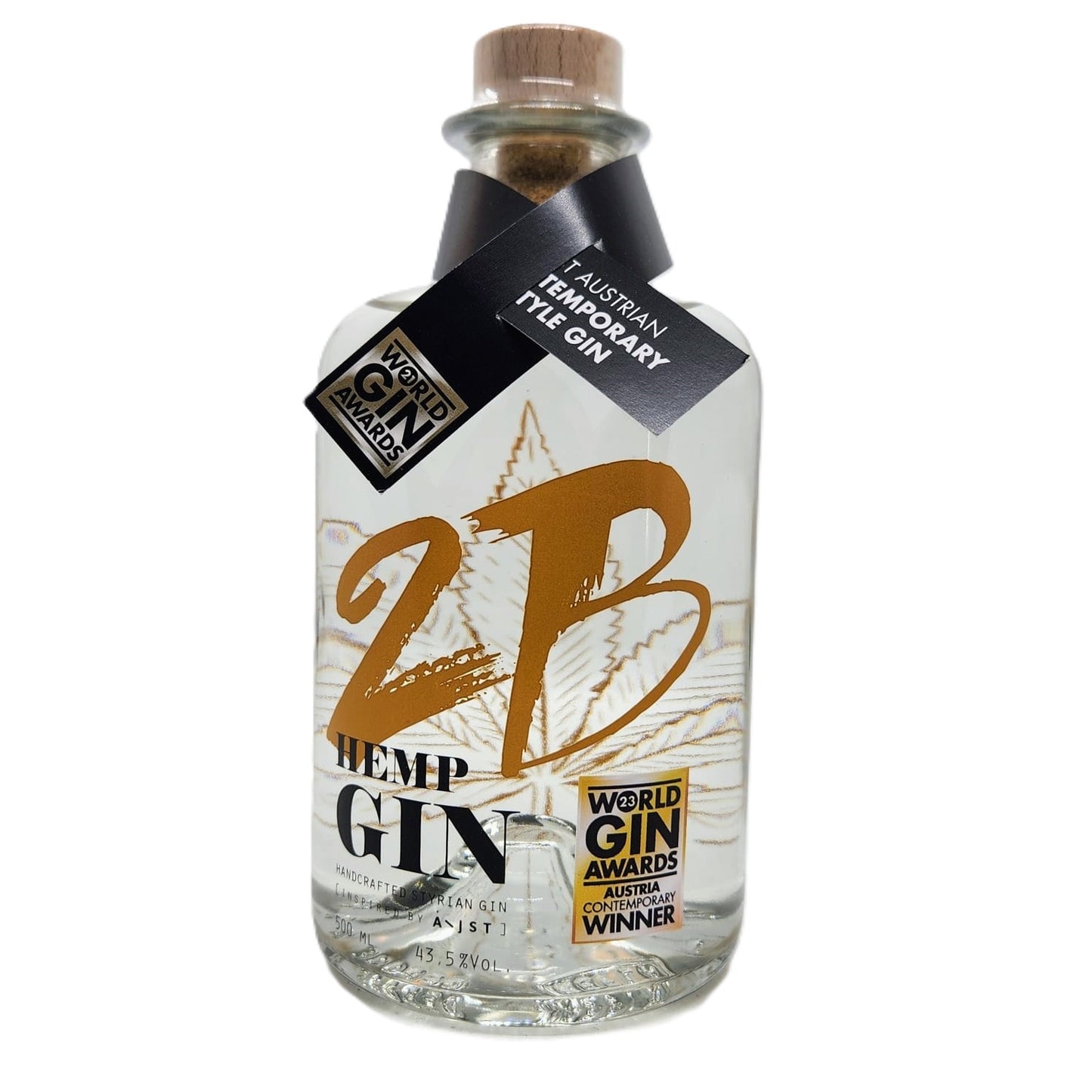 2B Hemp Styrian Gin 43,5% Vol. 0,5l