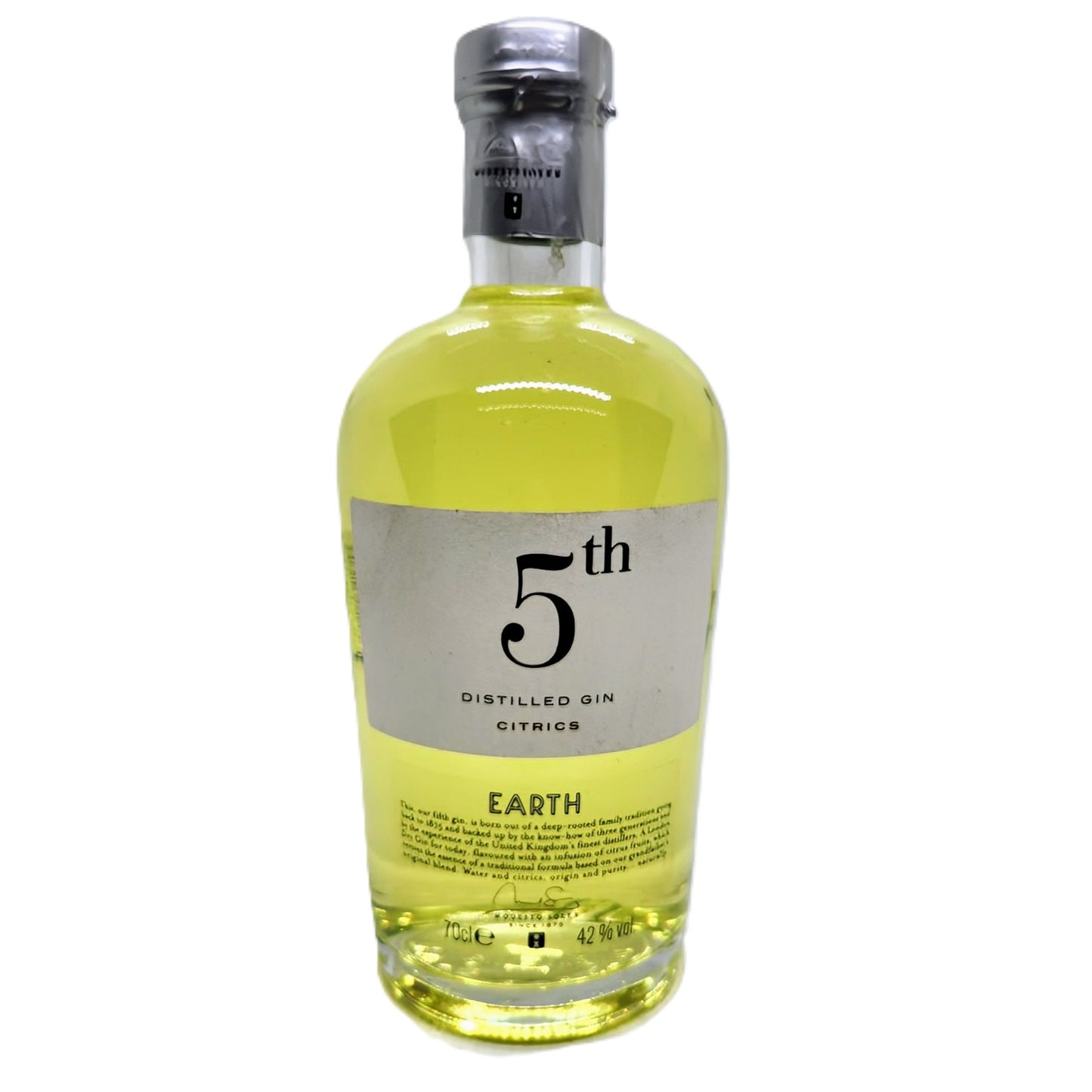 5th Distilled Gin Citrics Earth 42% Vol. 0,7l