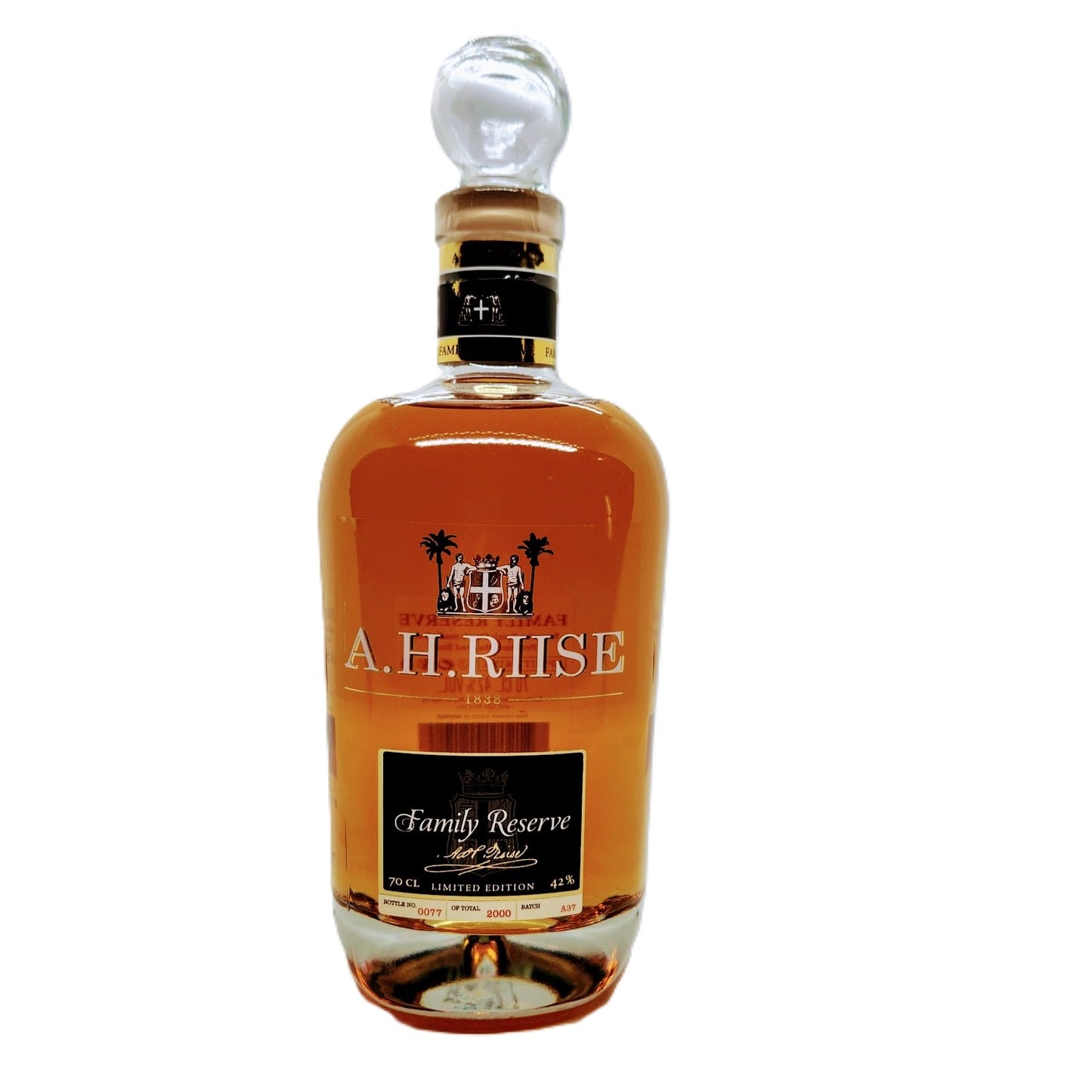 A.H. Riise FAMILY RESERVE Superior Spirit Drink 42% Vol. 0,7l in Geschenkbox