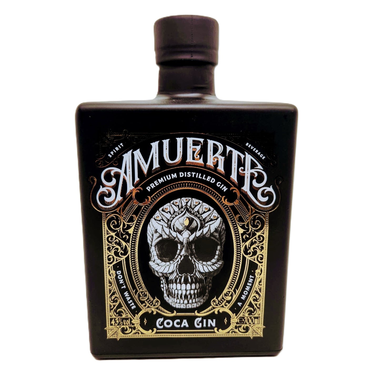 Amuerte COCA GIN - Black Edition 43% Vol. 0,7l