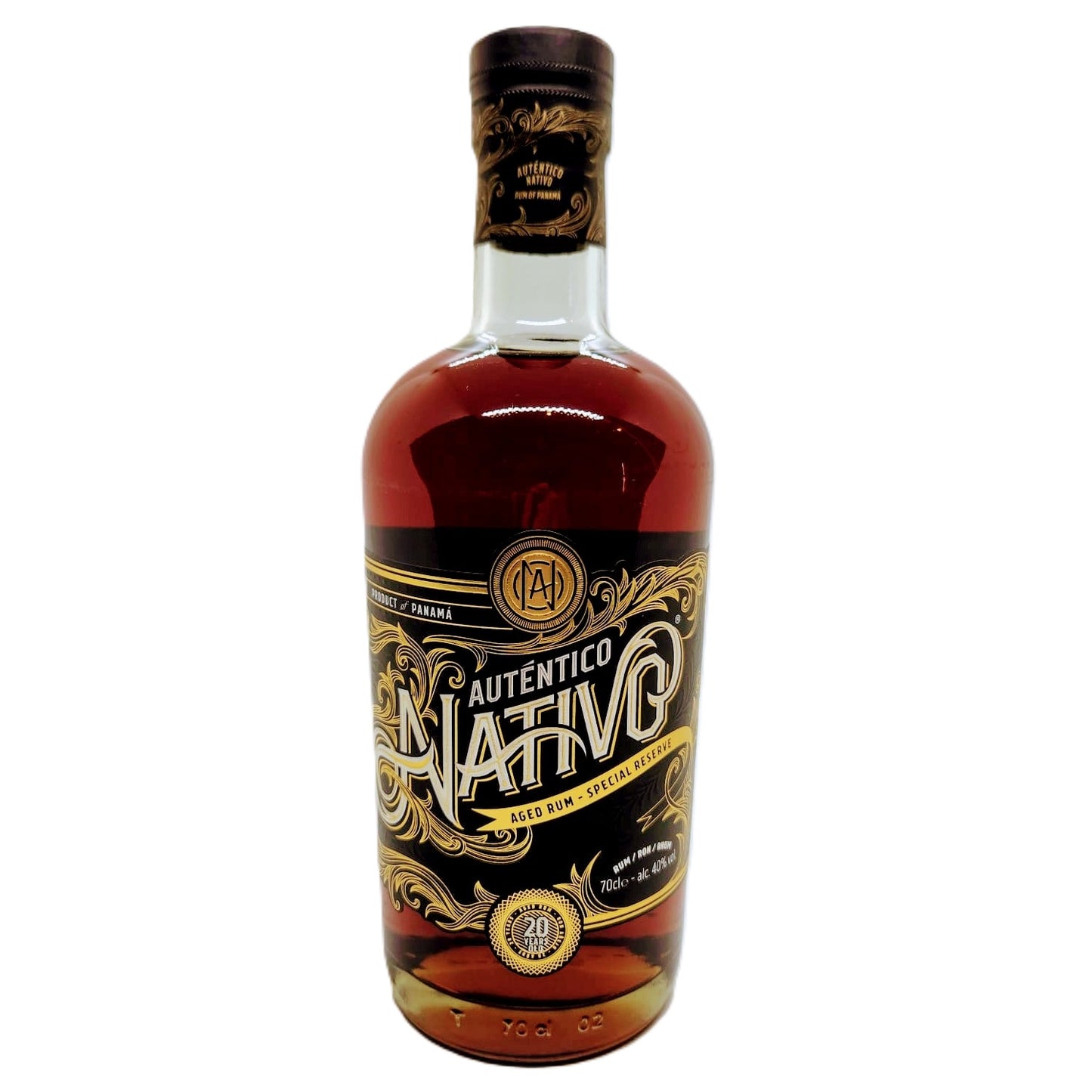 Auténtico Nativo Rum 20 Years Old 40% Vol. 0,7l