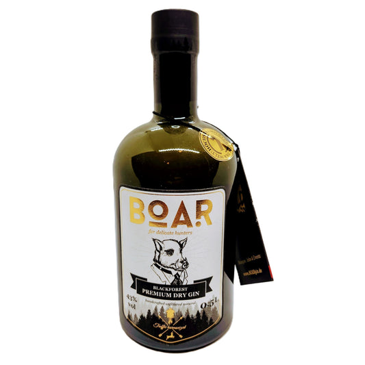 BOAR Blackforest Premium Dry Gin 43% Vol. 0,5l