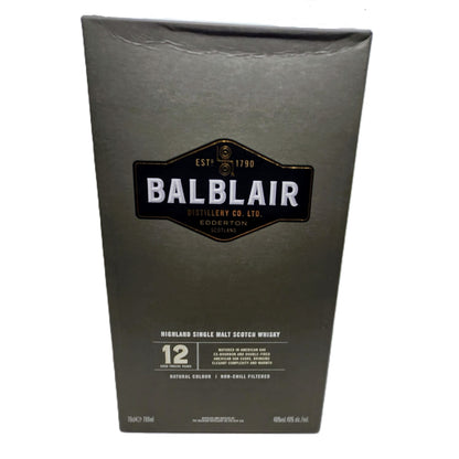 Balblair 12 Years Old Highland Single Malt 46% Vol. 0,7l in Geschenkbox