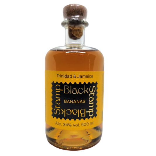 Black Stamp Trinidad & Jamaica Rum Bananas 34% Vol. 0,5l