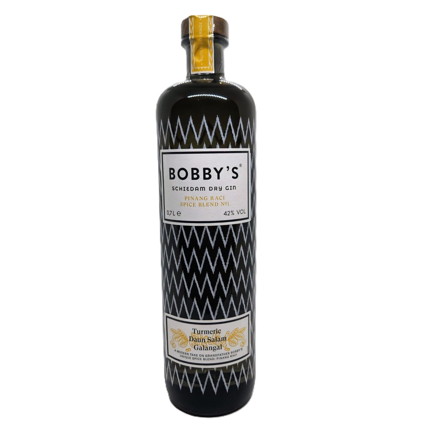 Bobby's Schiedam PINANG RACI SPICE Dry Gin 42% Vol. 0,7l