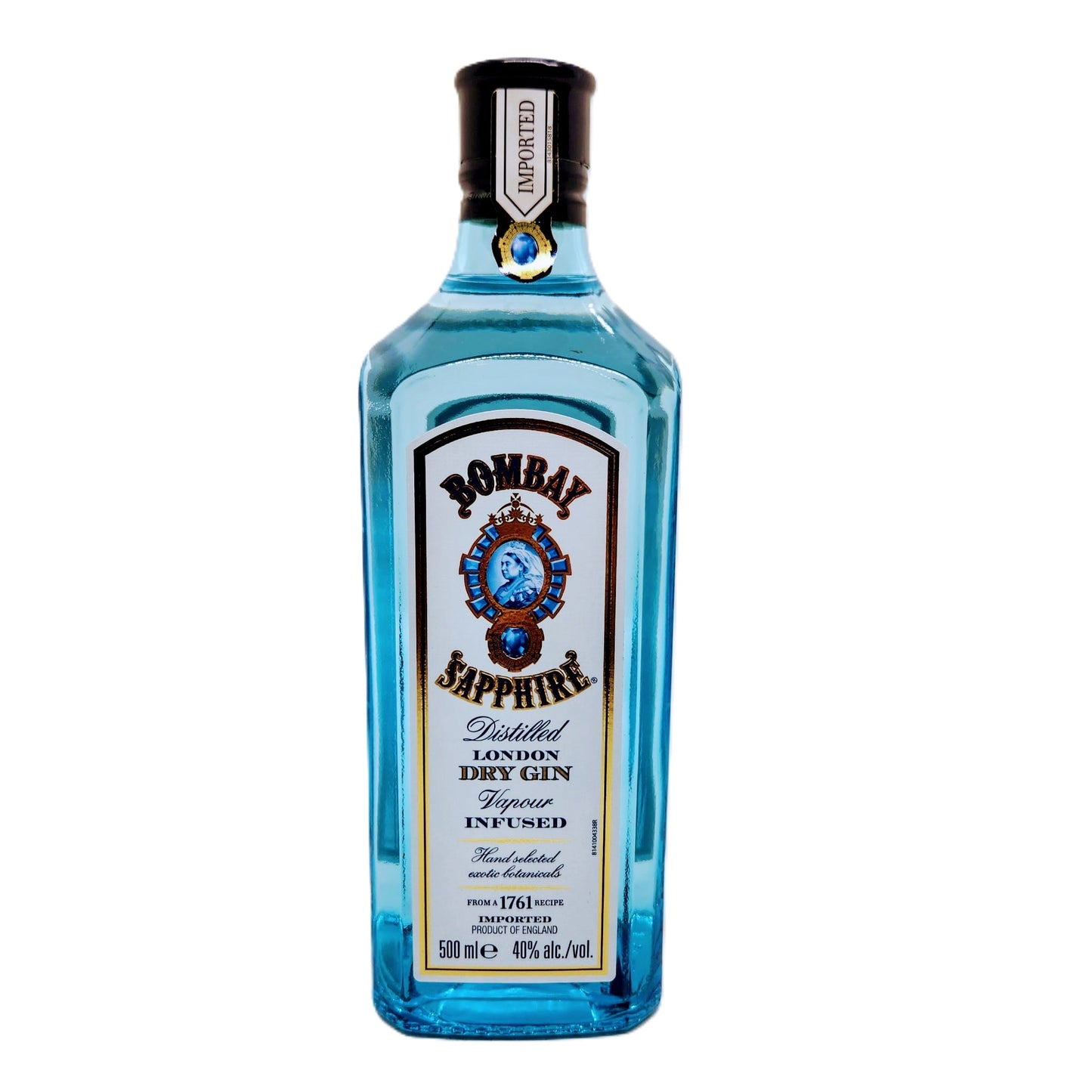 Bombay SAPPHIRE London Dry Gin 40% Vol. 0,5l