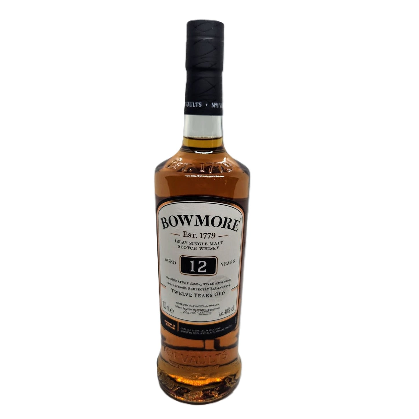 Bowmore 12 Years Old Islay Single Malt 40% Vol. 0,7l in Geschenkbox