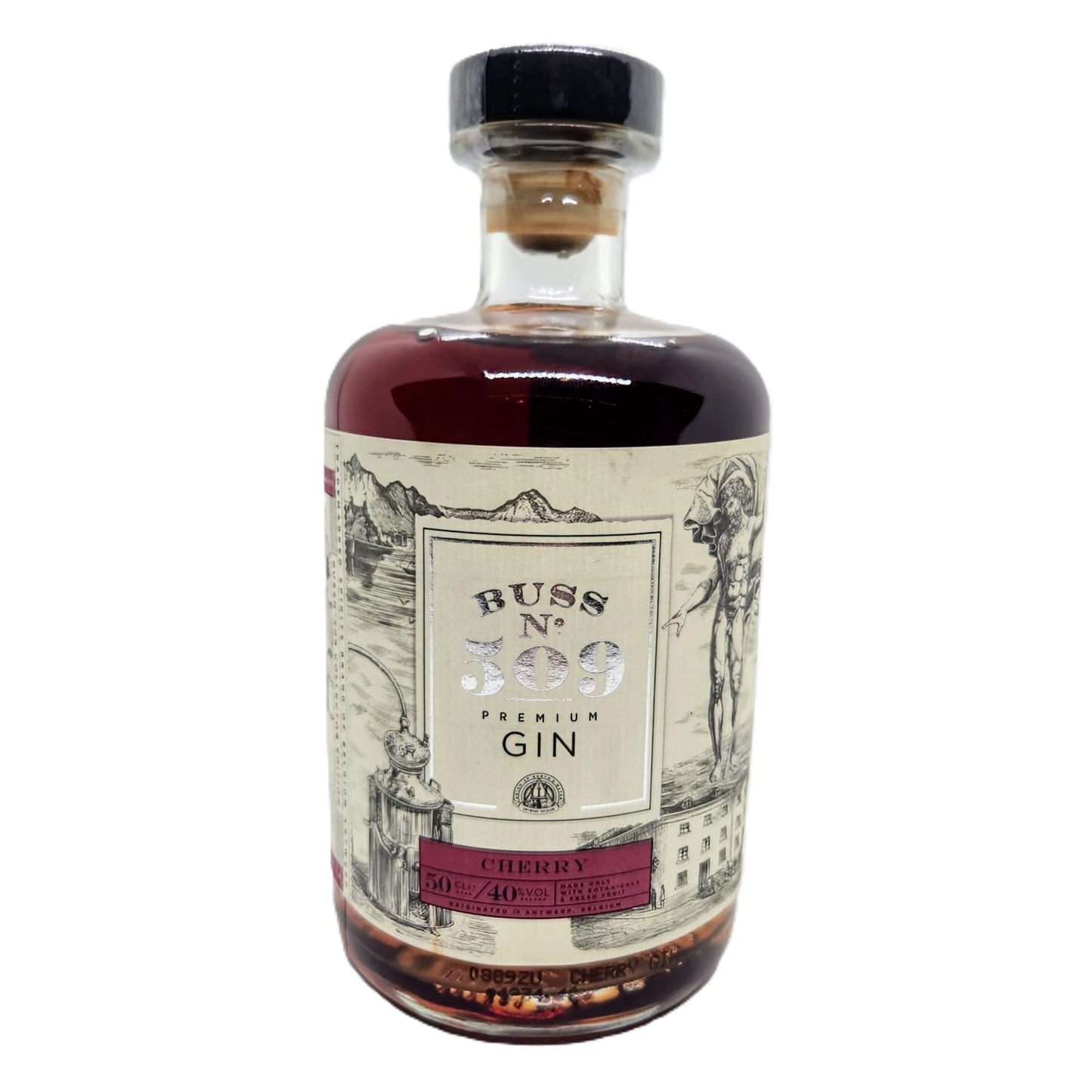 Buss No. 509 Premium Gin Cherry 40% Vol. 0,5l