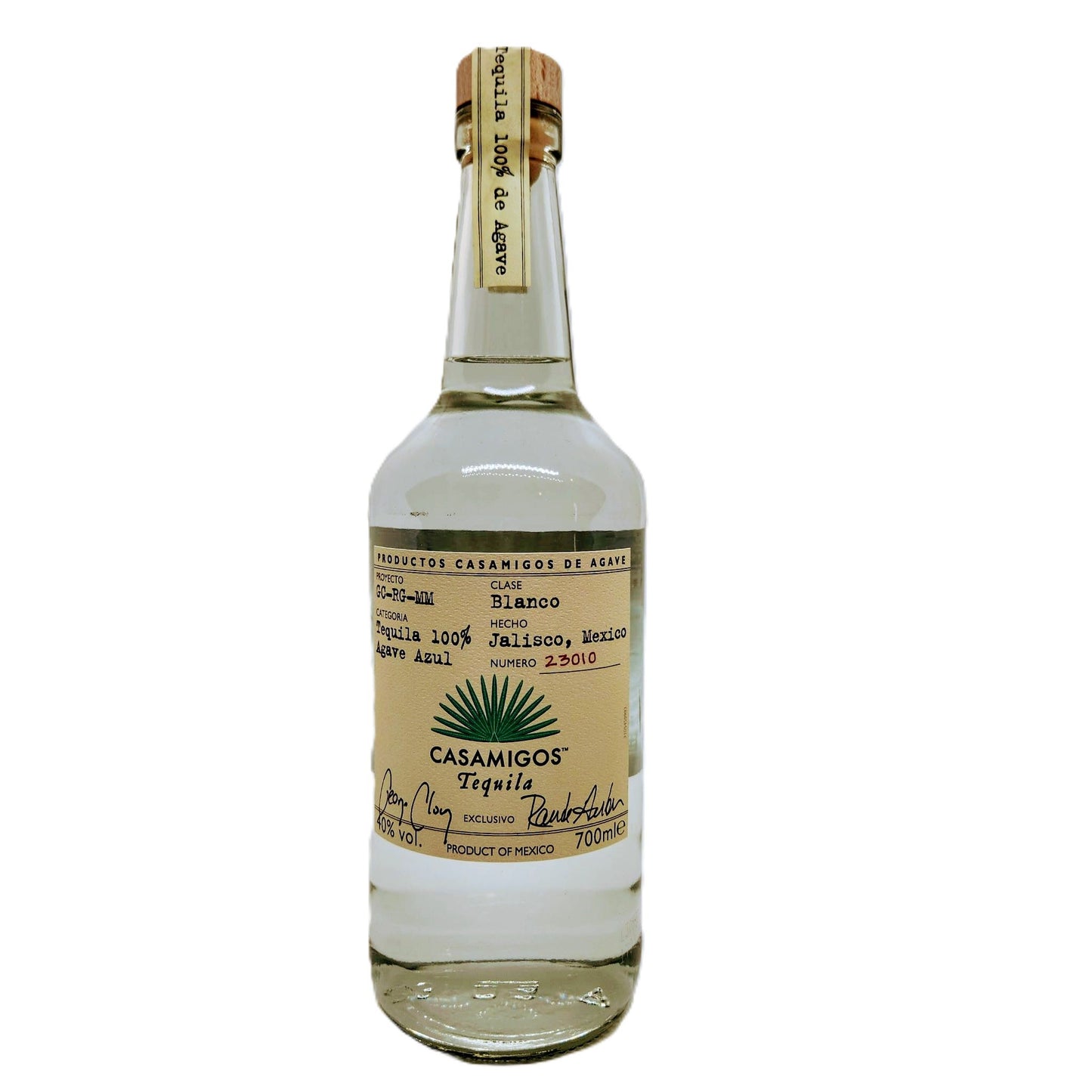 Casamigos Tequila Blanco 100% Agave Azul 40% Vol. 0,7l