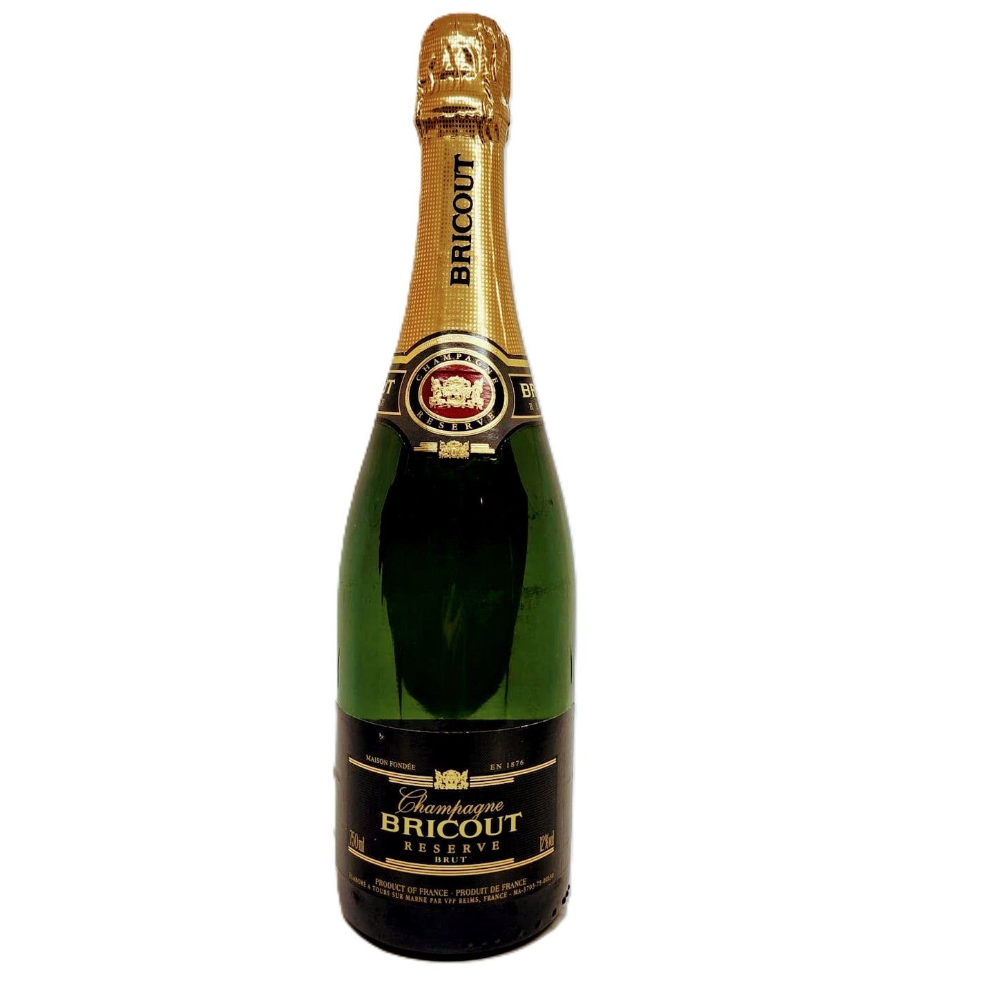 Champagner Bricout Reserve Brut 12% 0,75l