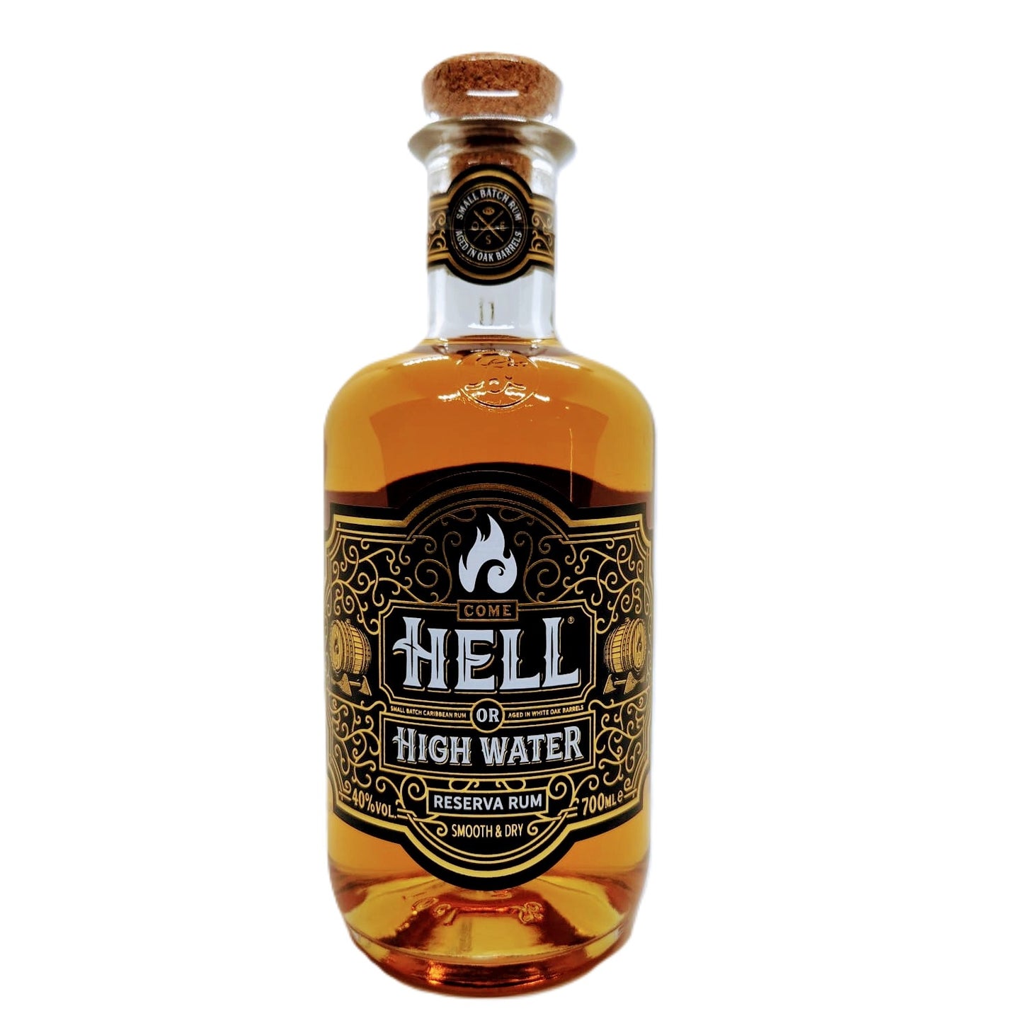 Come Hell or High Water RESERVA Honey & Orange Spirit Drink 40% Vol. 0,7l im Geschenkkarton