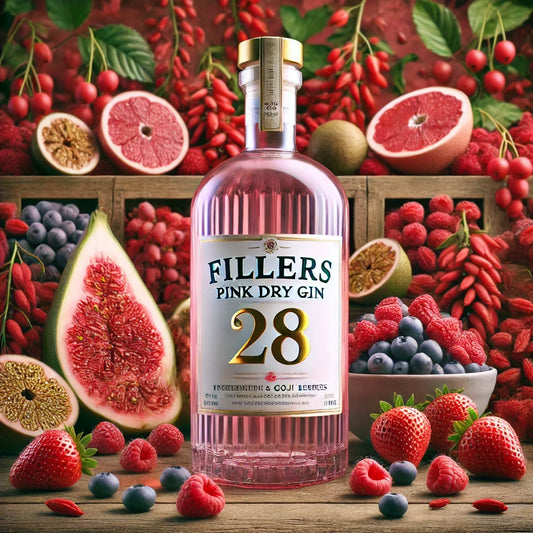 Filliers Dry Gin 28 Pink 37,5% Vol. 0,5l