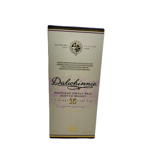 Dalwhinnie 15 Years Old Highland Single Malt Scotch Whisky 43% Vol. 0,7l in Geschenkbox