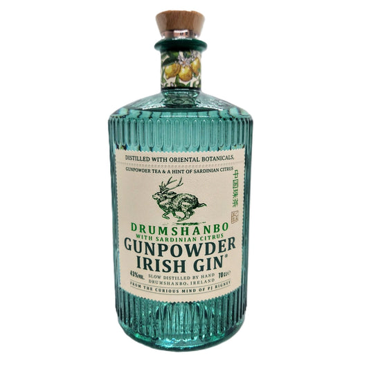 Drumshanbo Gunpowder Irish Gin with Sardinian Citrus 43% Vol. 0,7l