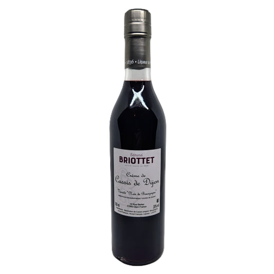 Edmond Briottet Crème de Cassis de Dijon 20% Vol. 0,5l