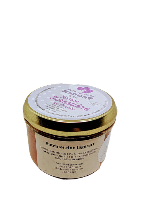 Ententerrine Jägerart – Rabuat Foie Gras 180g