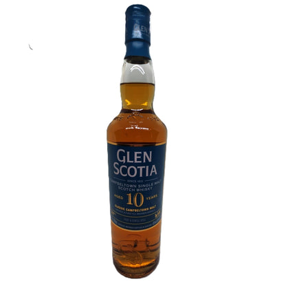 Glen Scotia 10 Years Old Classic Campbeltown Malt 40% Vol. 0,7l in Geschenkbox