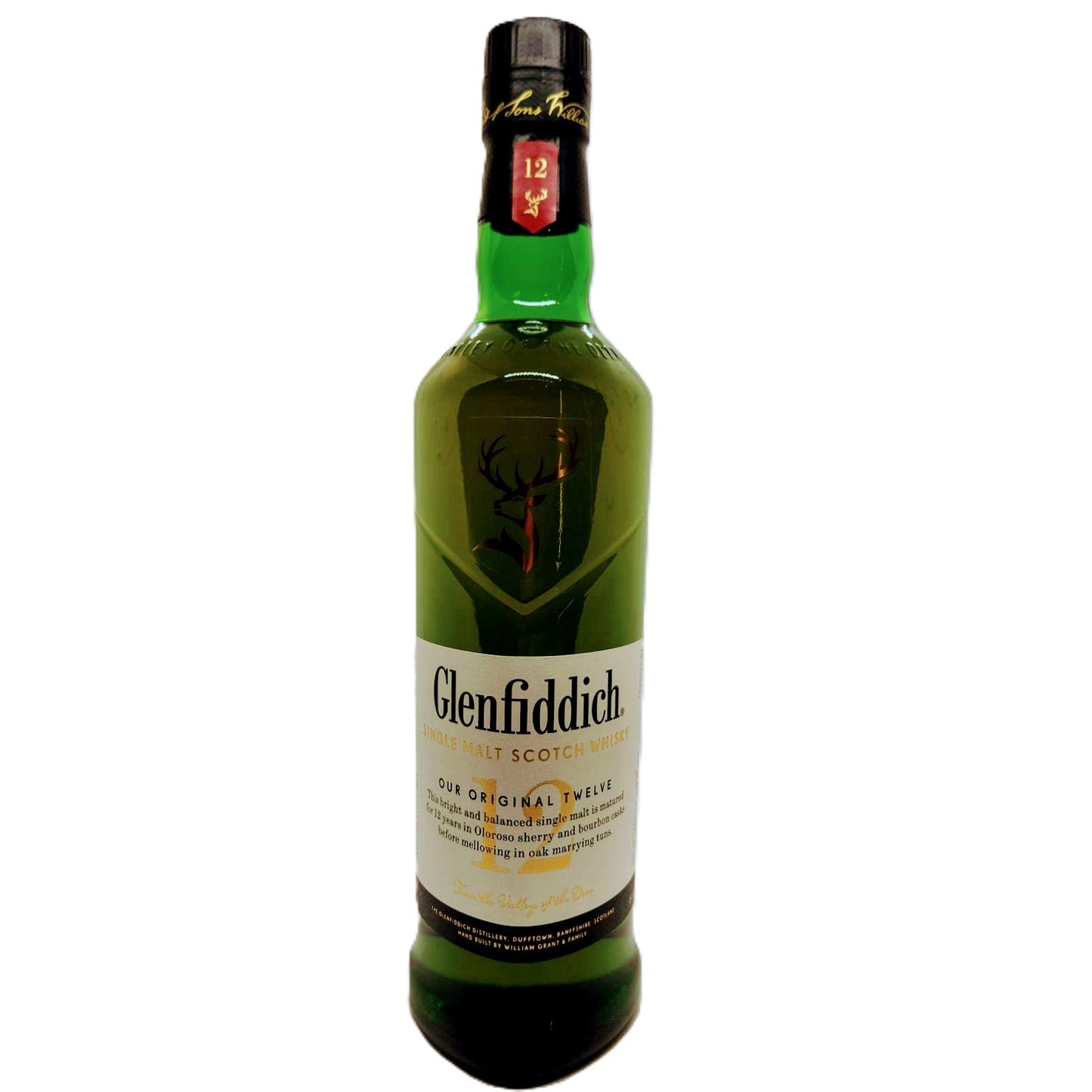 Glenfiddich 12 Years Old Single Malt Scotch Whisky 40% Vol. 0,7l in Geschenkbox