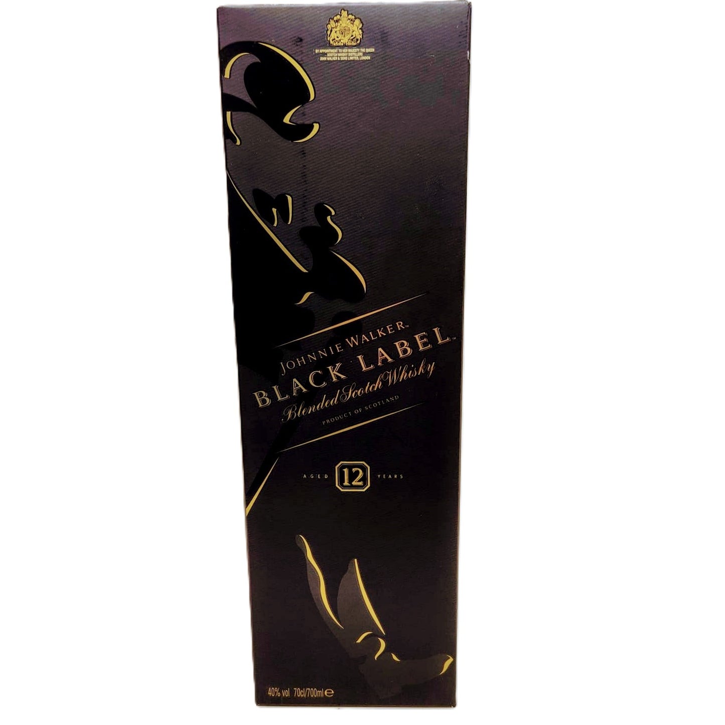 Johnnie Walker BLACK LABEL 12 Years Old Blended Scotch Whisky 40% Vol. 0,7l in Geschenkbox