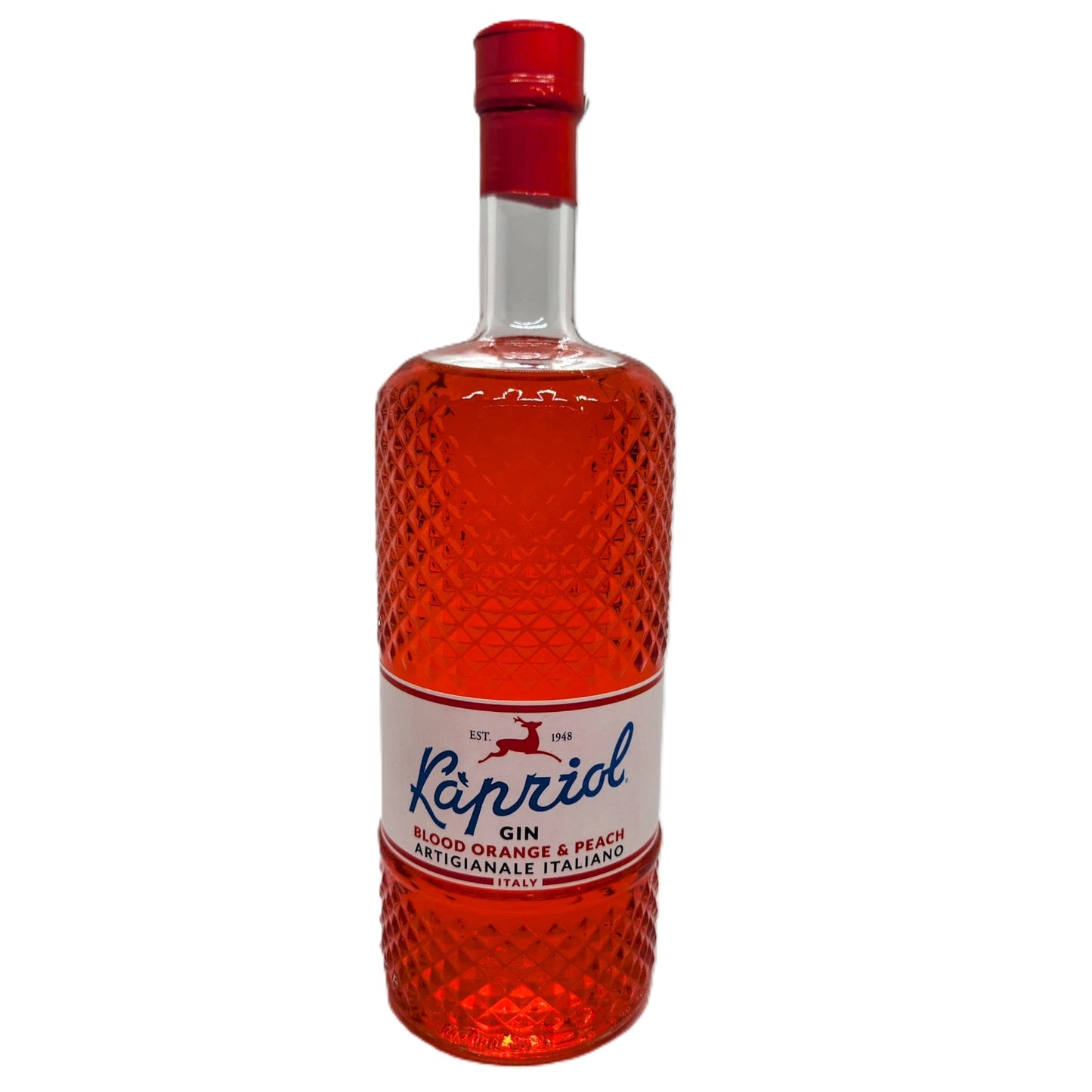 Kapriol Blood Orange & Peach Gin Artigianale Italiano 40,7% Vol. 0,7l