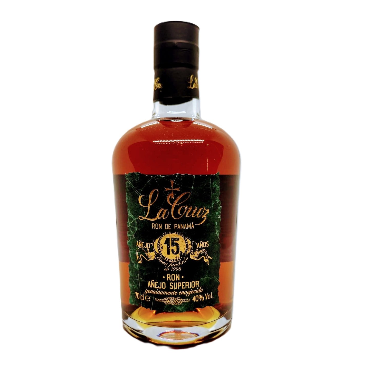 La Cruz Ron de Panamá 15 YO Rum 40% vol. 0,70l im Geschenkkarton