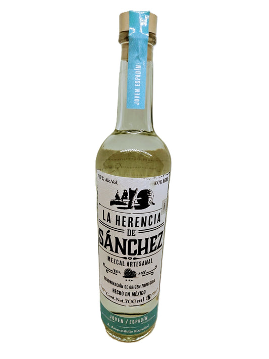 La Herencia de Sanchez Espadín Joven Mezcal Artesanal 42% Vol. 0,7l