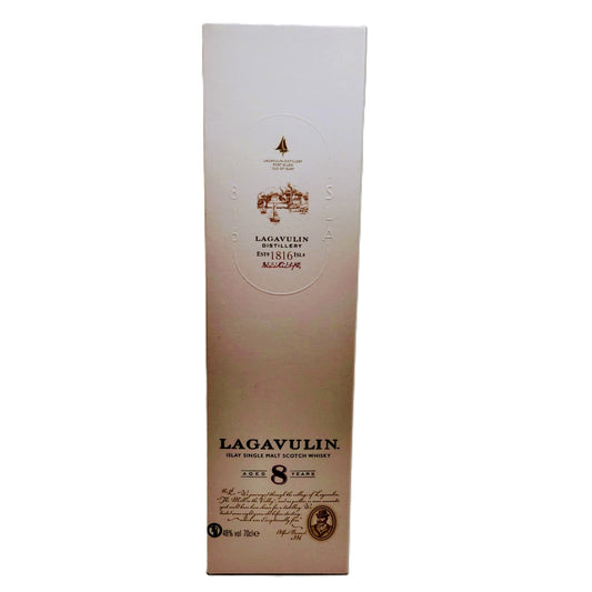 Lagavulin 8 Years Old Single Malt Whisky 48% Vol. 0,7l in Geschenkbox