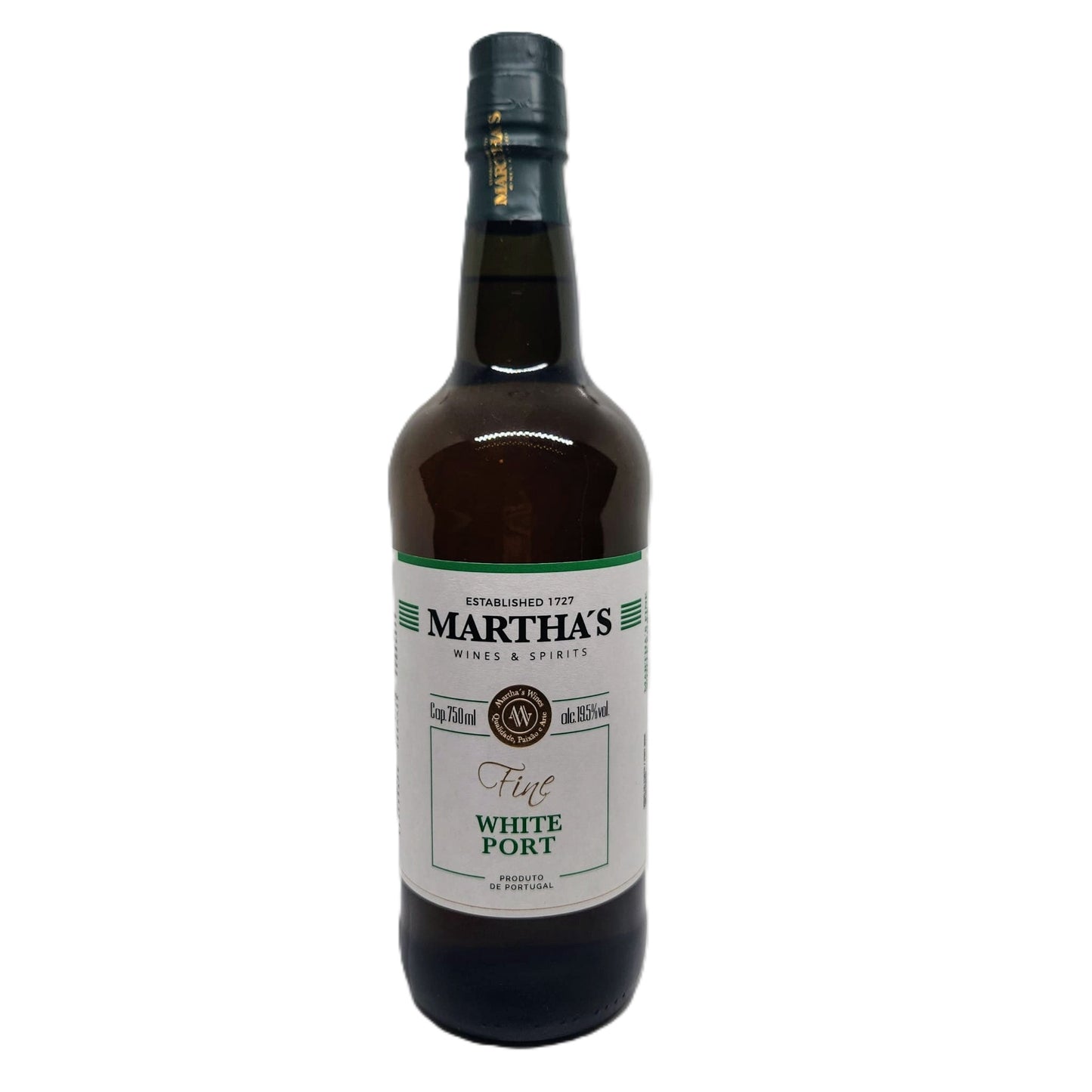 Martha's Wines & Spirits Fine White Port 19,5% Vol. 0,75l