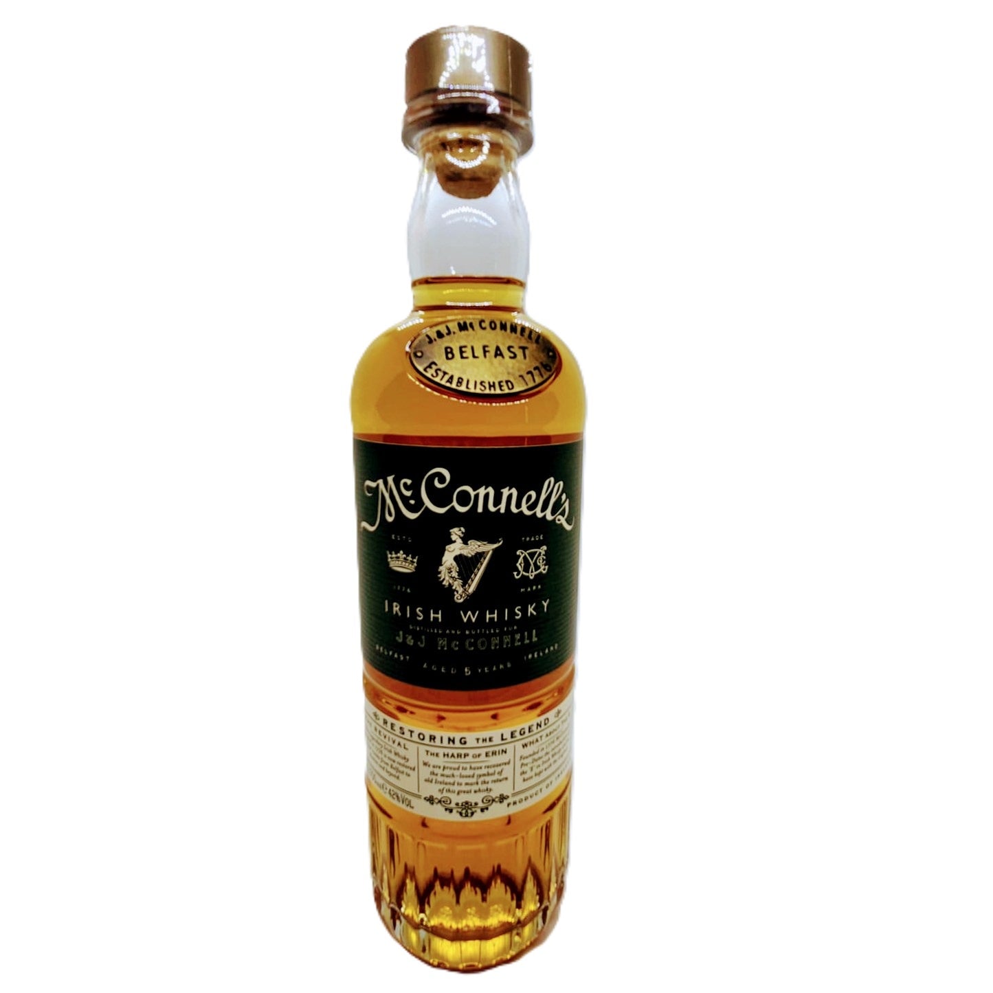 Mc Connell's Irish Whisky 5 Jahre 42% 0,7l