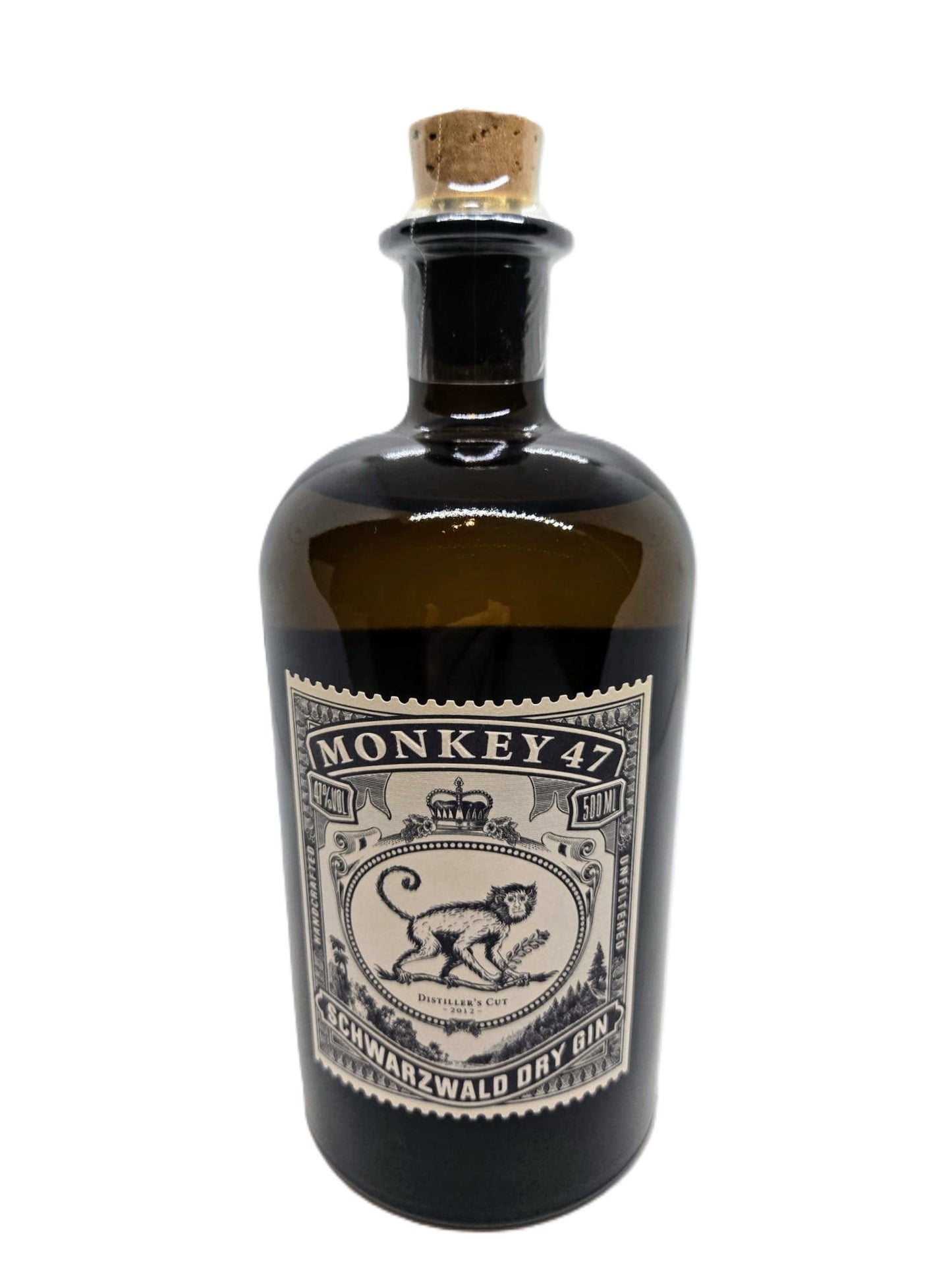 Monkey 47 Distillers Cut Limited Edition 2012 47% Vol. 0,5l in Stoffsäckchen und Geschenkkarton