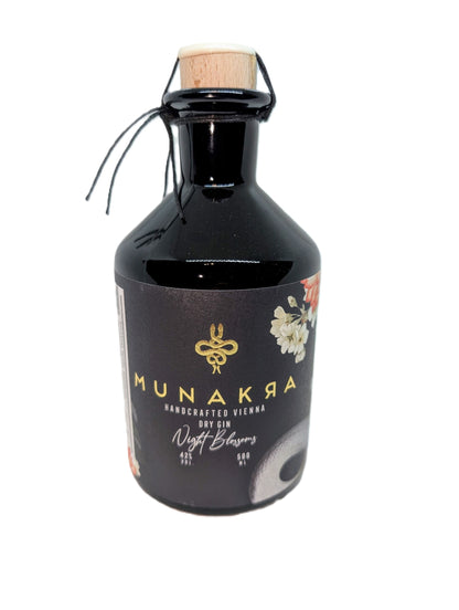 Munakra Handcrafted Vienna Dry Gin Night Blossoms 42% Vol. 0,5l