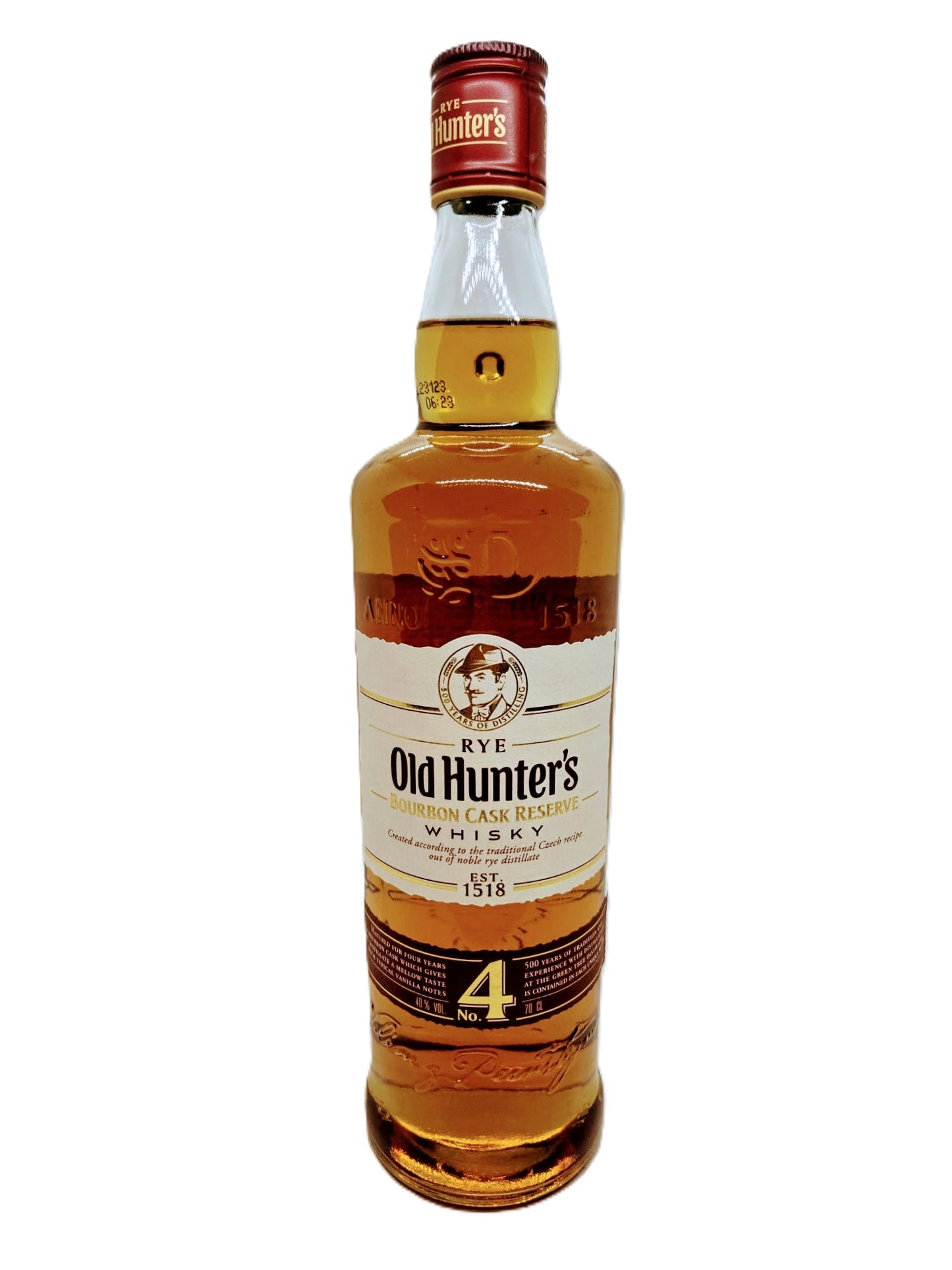 Old Hunter's Bourbon Cask Reserve Rye Whisky 40% 0,7l