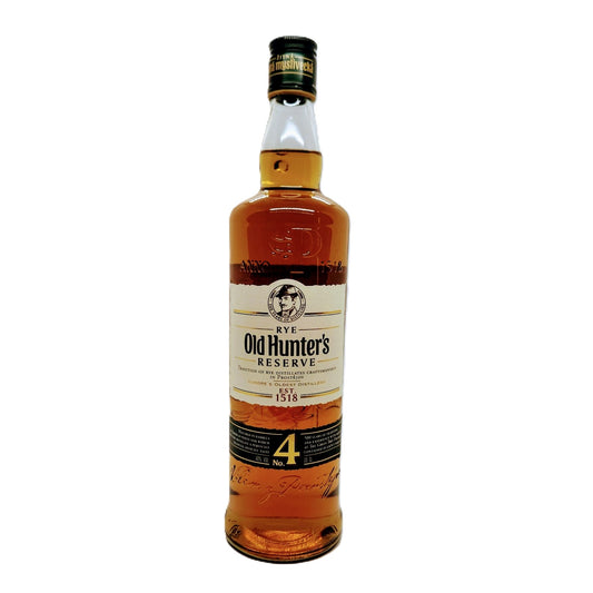 Old Hunter's No. 4 Rye Reserve Whisky 40% Vol. 0,7l