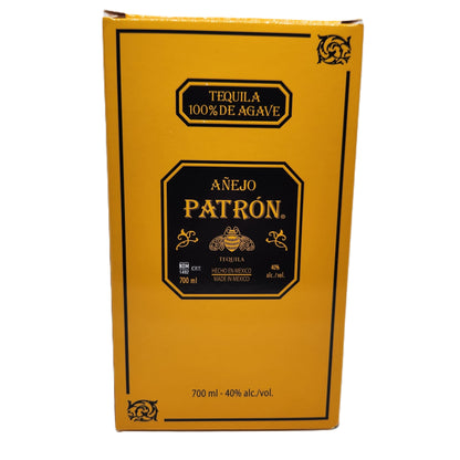 Patrón Tequila Añejo 40% Vol. 0,7l in Geschenkbox