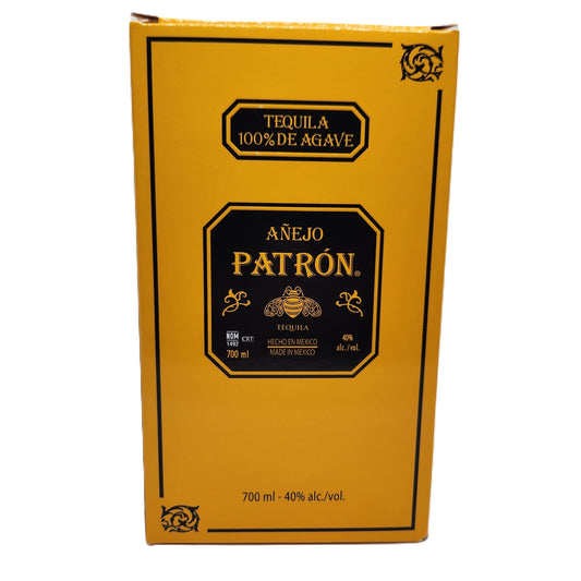 Patrón Tequila Añejo 40% Vol. 0,7l in Geschenkbox