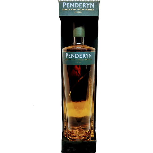 Penderyn PEATED Single Malt Welsh Whiskey 46% Vol. 0,7l in Geschenkbox