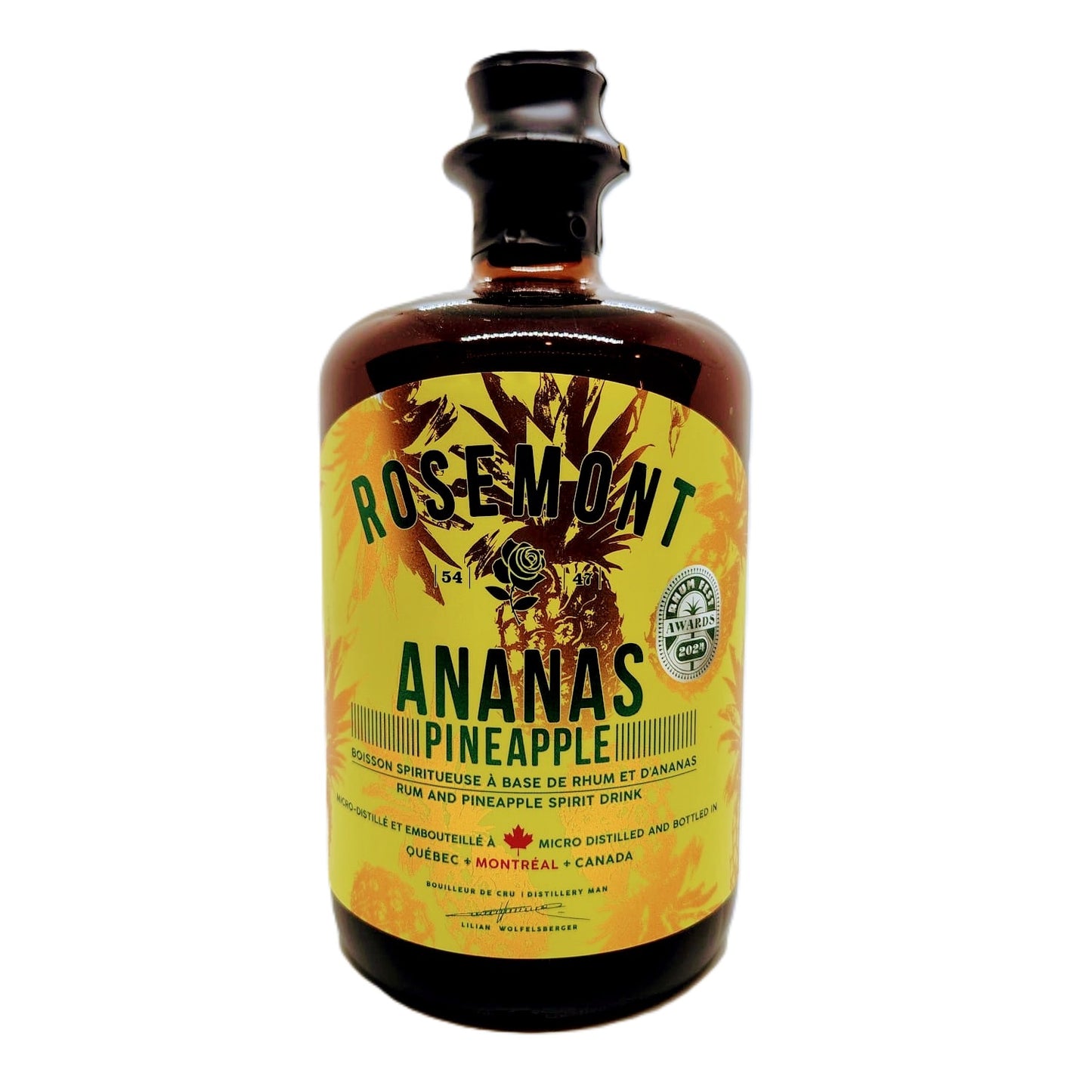 Rhum Rosemont - Ananas Pineapple 40% Vol. 0,7l